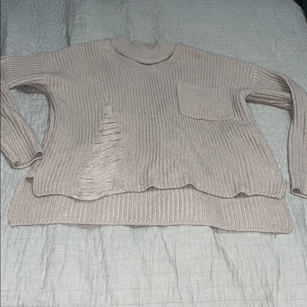 Edgy sweater